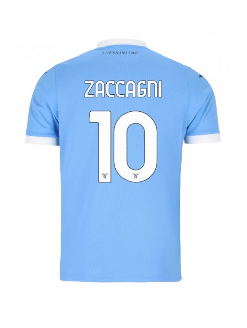 Lazio Mattia Zaccagni #10 Replika Hemmakläder 2025-26 Kortärmad Lazio Mattia Zaccagni #10 Replika Hemmakläder 2025-26 Kortärmad